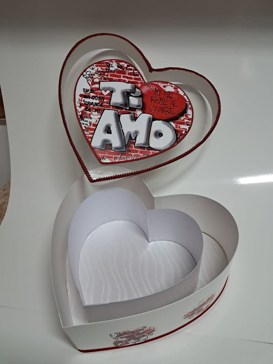 SCATOLA CON DOPPIO CUORE SORPRESA