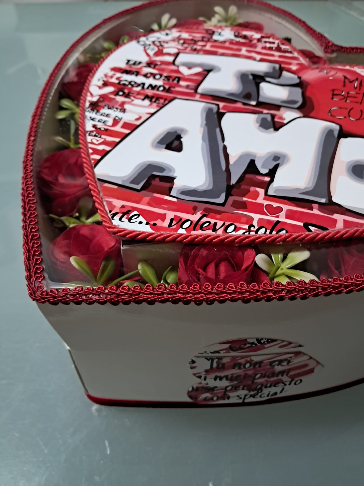 SCATOLA CON DOPPIO CUORE SORPRESA