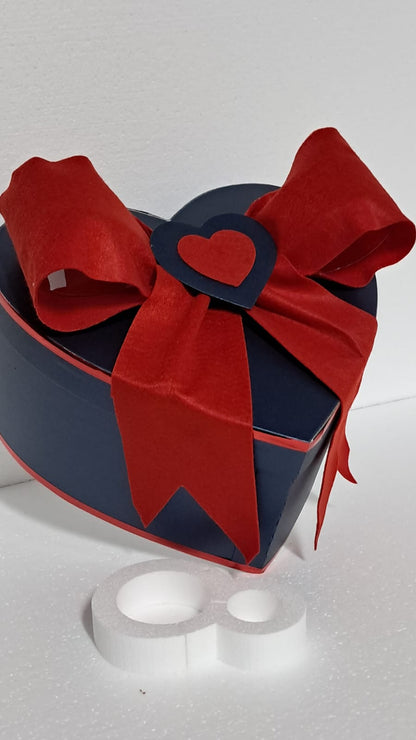 SCATOLA CUORE "ELEGANCE"