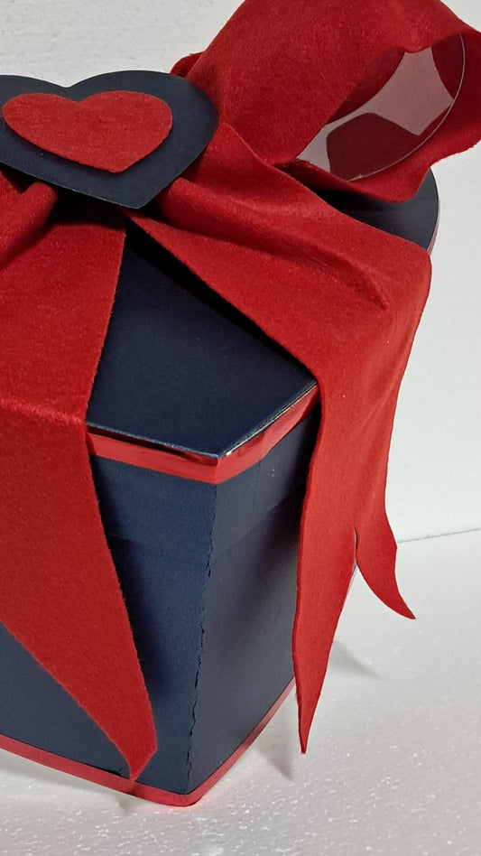 SCATOLA CUORE "ELEGANCE"